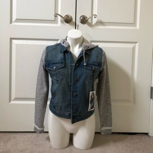 Macy’s Denim Jean Hooded Jacket/Hoodie